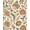 Beige, Pattern 1, variant on ODIKA 8'x10' Washable Area Rug Autumn Floral Elegance Vintage Design Elegant Motifs with Classic Ornate Detailing for Living Room, Under Sectional, Family , Durable, Non-Slip