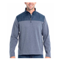 thumbnail image 2 of Eddie Bauer Men's Secured zipper  Pullover 1/4 Zip Big Sweatshirt M/CHARCOAL HTR, 2 of 2