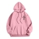 thumbnail image 5 of MHFRRA Sudadera con Capucha y Estampado Gráfico de Moda para Uso Informal y Actividades Al Aire Libre Rosa, 5 of 5