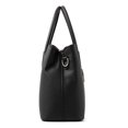 thumbnail image 2 of Bolso bandolera con patrón de lichi, con asa superior de cuero PU a la moda, portátil para el trabajo, 2 of 8