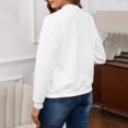 thumbnail image 6 of Women's Waffle Texture Zip Up Jacket, Long Sleeve Lightweight Cardigan, Casual Loose Fit Sweatshirt, Soft Fall Fashion Top, Breathable Open Front Coat, Comfortable Layering Piece White L, 6 of 8