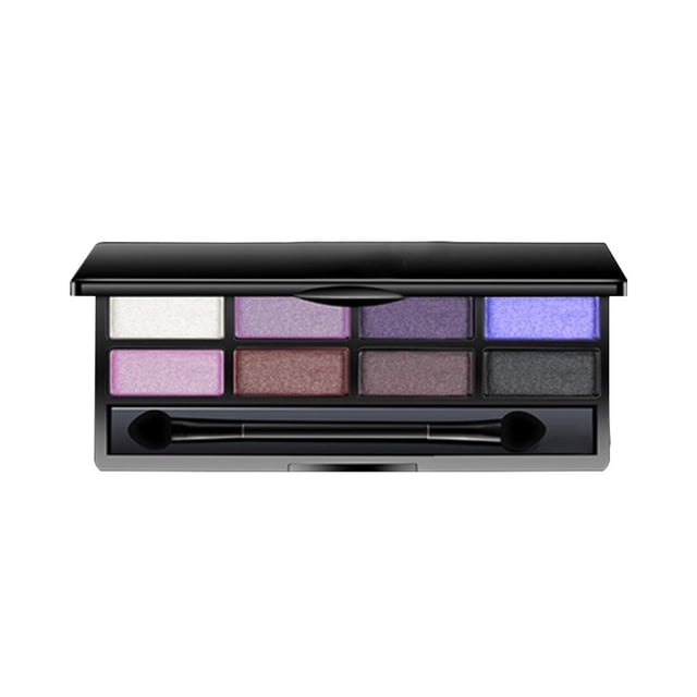 Soidarity Caja de paleta de sombras de ojos con encanto de sombras de ojos de ocho colores brillantes Pinceles de maquillaje y herramientas Soidarity CE003142-00