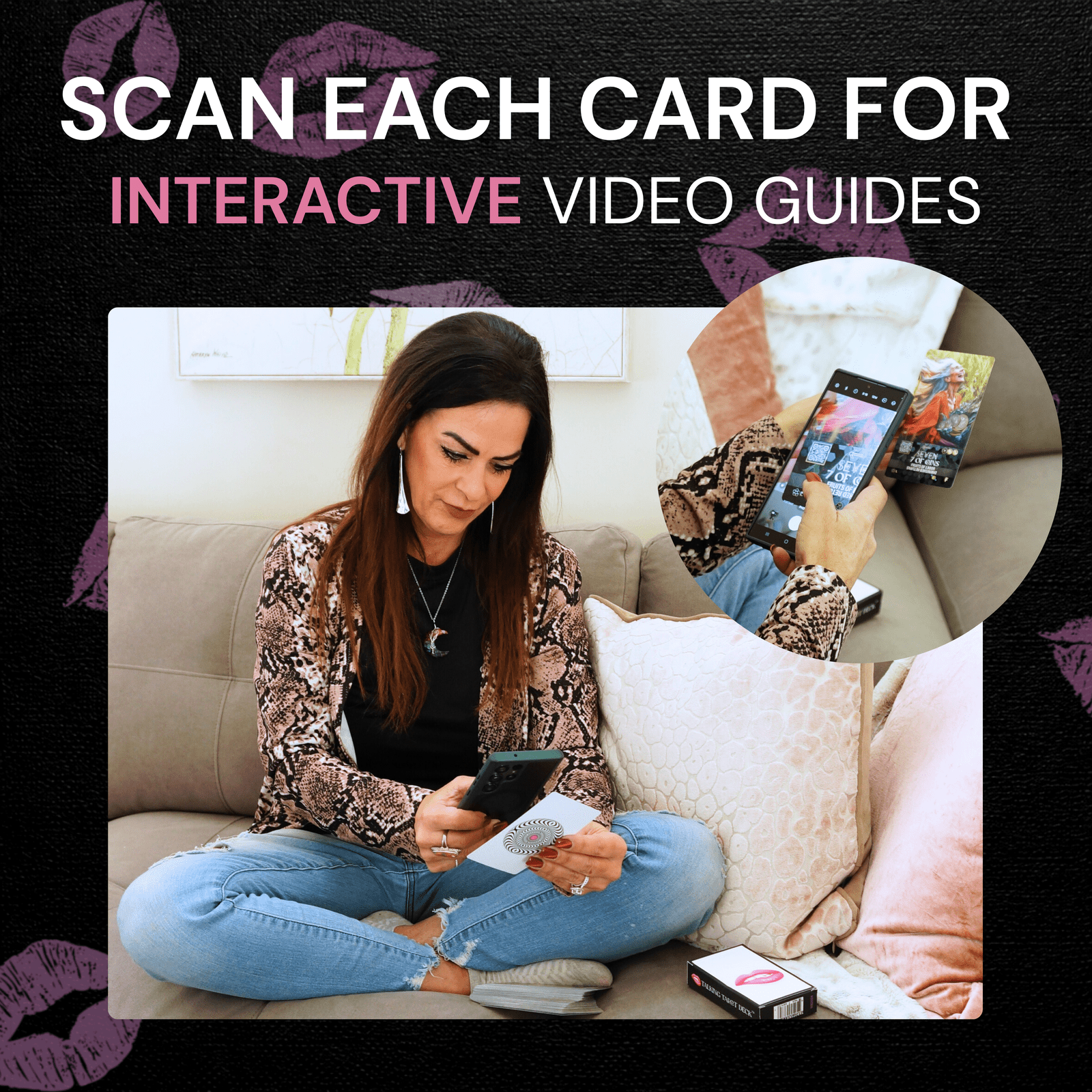 The Talking Tarot Deck & Guide: 78 Cards That Can Read Themselves | Instant, Interactive Readings