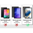 thumbnail image 4 of [PST] Samsung Tab A8 10,5 Pouces 2021, Étui X200 / X205, Étui Intelligent à Rotation 360 Degrés en Cuir PU avec Support, 4 of 4