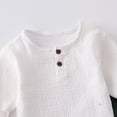 thumbnail image 5 of NOLDARES Toddler Baby Boy Clothes Stripes Short Sleeve Button Down Shirt Tops Summer Spring Shorts Set Infant Golf Outfit Blazer,5-6 Y, 5 of 6