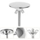 thumbnail image 5 of Tapa de orificio de fregadero de metal: Tapón de lavabo de acero inoxidable para grifo de baño, tapa de orificio de encimera, protector antidesbordamiento para sellar el lavabo., 5 of 6