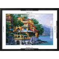 thumbnail image 5 of Art.com Portofino Villa Art Print by Howard Behrens, Black Frame Wall Art, 23" x 17", 5 of 5