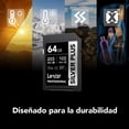 thumbnail image 4 of Lexar Professional SILVER PLUS SDXC UHS-I 64gb, 205 MB/s de lectura, 2 piezas con regalo, 4 of 7