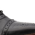 thumbnail image 4 of Base London Mens Cast Waxy Lace Up Leather Brogue Shoe, 4 of 4