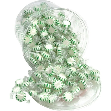 Office Snax, OFX70005, Tub of Starlight Spearmints Candy, 1 Each