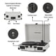 thumbnail image 3 of Tocadiscos Crosley CR8005DP-WF Bluetooth Vintage Blanco, 3 of 9