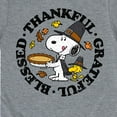thumbnail image 3 of Peanuts - Thankful, Grateful, Blessed - Toddler And Youth Short Sleeve Graphic T-Shirt, 3 of 6