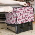 thumbnail image 7 of Haiem Bike with Donut Wheels Print Toaster Covers 4 Slice Wide Slot,Bread Dust Cover & Fingerprint Protection,Bread Machine Cover,Appliance Covers, 7 of 7