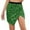 Green, variant on Easter Carnival Fashion Sequin Sparkly Glitter Party Wear Mini Skirt With Asymmetrical Hemline High Waist Elastic Band Elegant Club Night Out Casual Comfort Fit