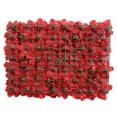 thumbnail image 2 of Silk Hydrangea Artificial Rose Flower Wall Flower Mat Wall Wedding Background Red, 2 of 6