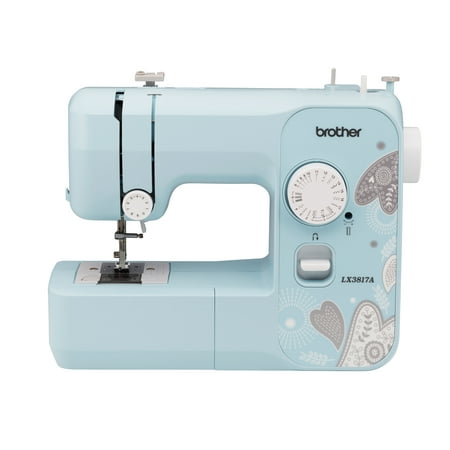 Brother LX3817A 17-Stitch Full-Size Aqua Sewing (Best Sewing Machine In India)