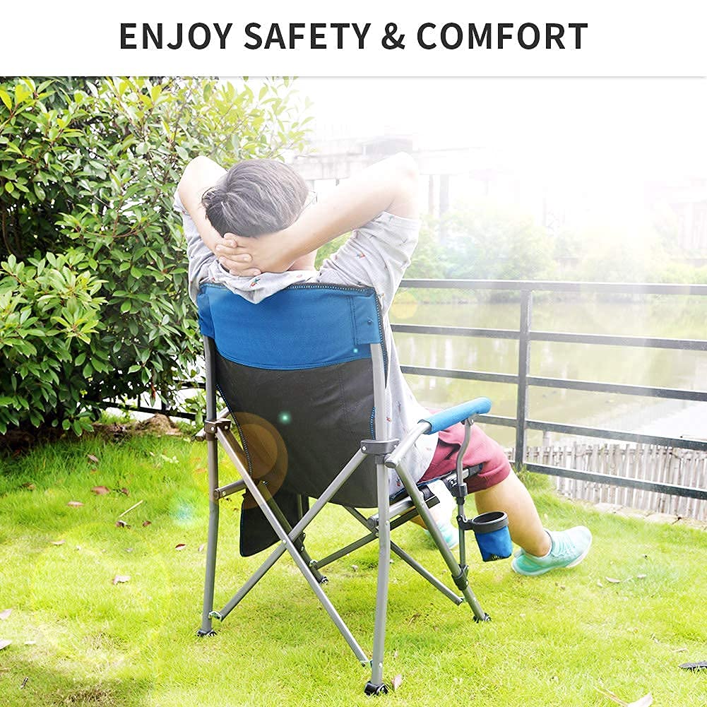 Umineux Portable Folding Camping Chair, 330 lb photo 2