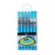 thumbnail image 1 of Pinceles de acuarela Juego de 6 bolígrafos de pincel de acuarela recargables para pintar marcadores Abanopi Azul, 1 of 7
