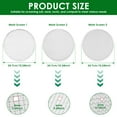 thumbnail image 2 of NUAHRHY Soil Sieve Set, Soil Sifter with Gloves, Stainless Steel Compost Sifter with 3,6,9mm Filter Mesh, Hand Held Garden Dirt Sifter with Sifting Screen, Mesh Sifter for Worm Leaves Rock, 2 of 10