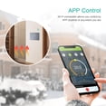 thumbnail image 2 of Termostato Inteligente WiFi 95-240V con Control por Voz y App, 6 Programas Diarios, Pantalla LCD con Luz de Fondo, Monitoreo de Humedad e Índice UV, Compatible con Amazon Echo/Google Home/Tmall, 2 of 6