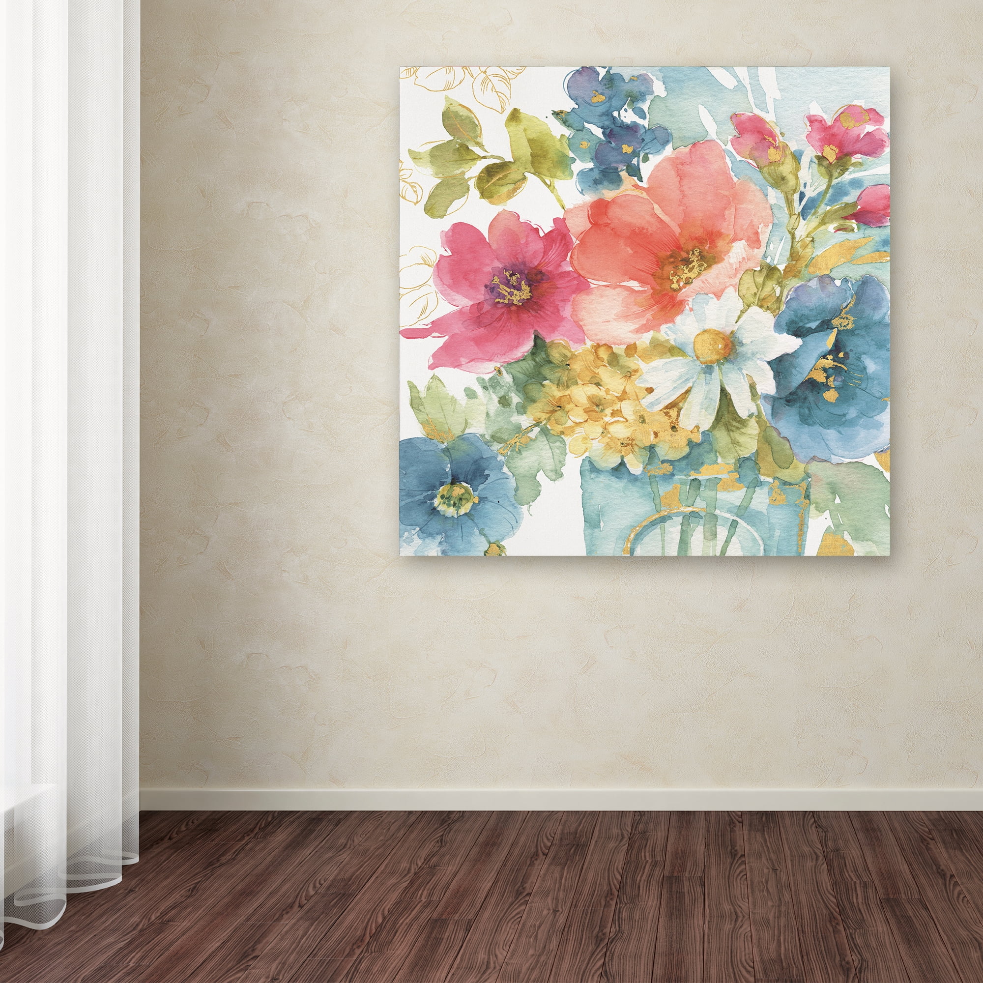 Lisa Audit 'My Garden Bouquet II' Canvas Art