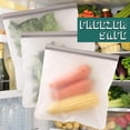 thumbnail image 2 of czcpp-Reusable Ziplock Bags, Food Storage Bags, Leakproof Reusable Gallon Bags for Marinate Meats, Fruit, Snack, Home Organization, Eco-Friendly, Pack of 6, 2 of 4