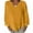 #930 Yellow, variant on Felirenzacia Women's Shirt Solid Color Casual Top Long Sleeve V-Neck Blouses Cozy Loungewear