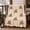 Beige Base House, variant on Fall Throw Blanket - Flannel Soft Blanket for Couch Bed, Cozy Decorative Blankets for Living Room Bedroom, 59.1x39.4"