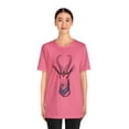 thumbnail image 4 of Antelope With Glasses Fashion Unisex Jersey Short Sleeve Bella Canvas  Tee, 4 of 12