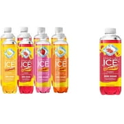 Starburst Sparkle: 9-Pack Variety of Sparkling ICE Water - 17oz Flavors with Bonus, Rich in Antioxidants & Vitamins (Mix Flavors)