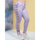 thumbnail image 1 of Leggings de impresión de mezclilla de encaje 3D Rosegal Leggings de talla grande, 1 of 5
