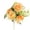 Orange, variant on Verdsylv Artificial Cemetery Memorial Flower - Single Stem Plastic Bouquet - Weather Resistant for Outdoor Use - Perfect for Hanging Window Box, Home Table Centerpiece & Grave Site
