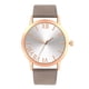 thumbnail image 1 of Reloj unisex de moda con esfera redonda y pantalla analógica, reloj de pulsera de cuarzo (gris), 1 of 8