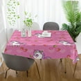 thumbnail image 5 of SKYSONIC 60"x120" Square Tablecloth with Pink Unicorn Prints, Anti-Wrinkle and Smooth Table Cloth for Kitchen/Home Party Decoration, 5 of 7