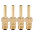 thumbnail image 2 of 4 PCS Copper Fountain Nozzle Water Fountain Nozzles Pure Water Spray Head for Landscaping Large Hexagonal Direct Jet Nozzle Waterscape Single Nozzle Male Thread, 2 of 8