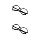 thumbnail image 2 of Qarigey Children Personalized Clothes Supplies Party Halloween Spectacles Decoration Teenagers Eyewear Costumes Use Negro 2piezas, 2 of 6