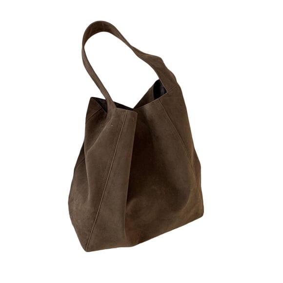 Bolso de hombro holgado para mujer, bolso con asa superior, estilo retro, para ir de , para universidad y para . Café