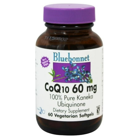 Bluebonnet CoQ10 60 Mg, 60 Ct