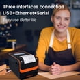 thumbnail image 4 of Rongta POS Printer, 80mm Thermal Receipt Printer with Auto Cutter, USB Serial Ethernet Interface, Support Windows/Mac/Linux Cash Drawer, Res, 4 of 9