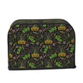 thumbnail image 2 of Fotbe Carnival Mardi Gras3 for Two Slice Toaster Cover, Fingerprint Protector, Super Soft Appliance Cover And Dust Cover,Bread Dust Cover & Fingerprint Protection, 2 of 7