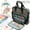 C, variant on GXFMYA Embroidery Storage Bag – Multi-Layer Tote Bag for Needlecraft, Cross-Stitch, and Sewing Supplies