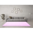 thumbnail image 3 of Ahgly Company Indoor Rectangle Solid Pink Modern Area Rugs, 3' x 5', 3 of 4