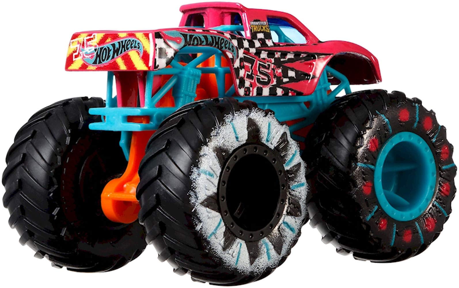 Pista HotWheels - Monster Trucks - Corrida a Pique