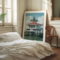 thumbnail image 3 of Choptank River Lighthouse, Cambridge - Cambridge Maryland Photography Lighthouse Coastal Boat Harbor Beach House Architecture Scenic Unframed Wall Art Print 24 x 30 inches, 3 of 13