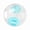 Blue, variant on LAZIOEGR 7.3 Inches / 18.5 cm Transparent Small Animal Hamster Gerbil Exercise Ball Toy with Snap Cap, Pink [cite: 8]