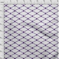 thumbnail image 4 of oneOone Cotton Poplin Twill Purple Fabric Block Quilting Supplies Print Sewing Fabric By The Yard 56 Inch Wide, 4 of 6