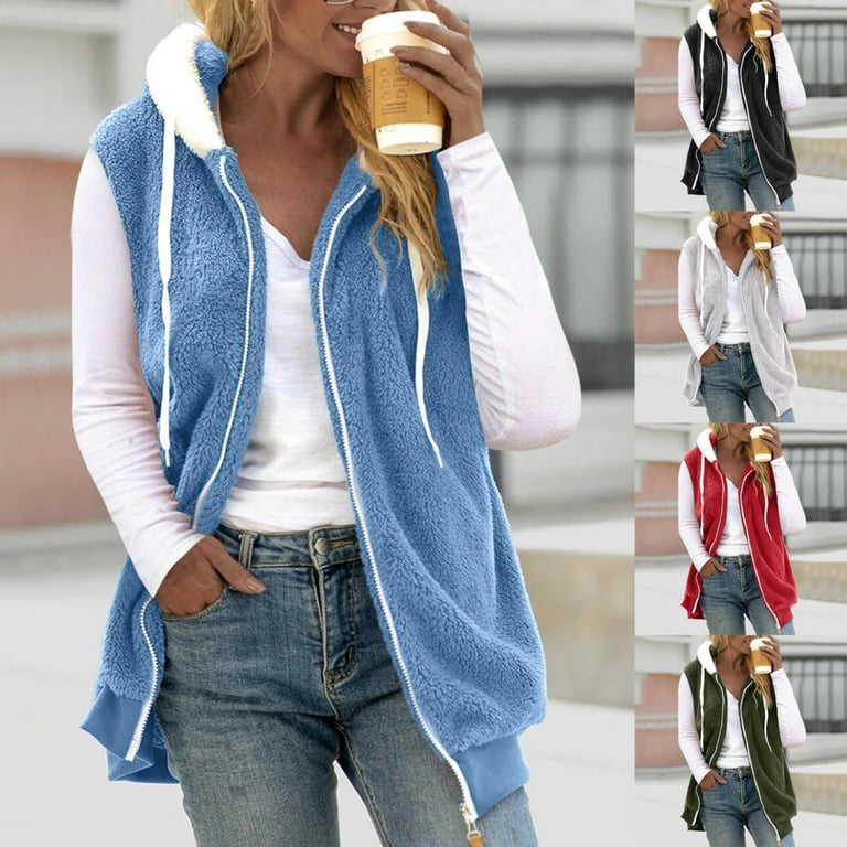 Hooded Fleece Vest