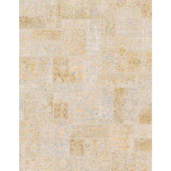Ahgly Company Indoor Rectangle Abstract Deep Peach Orange Solid Area Rugs, 3' x 5'