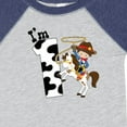 thumbnail image 4 of Inktastic I'm One-cowboy Riding Horse Birthday Boys Baby Bodysuit, 4 of 5
