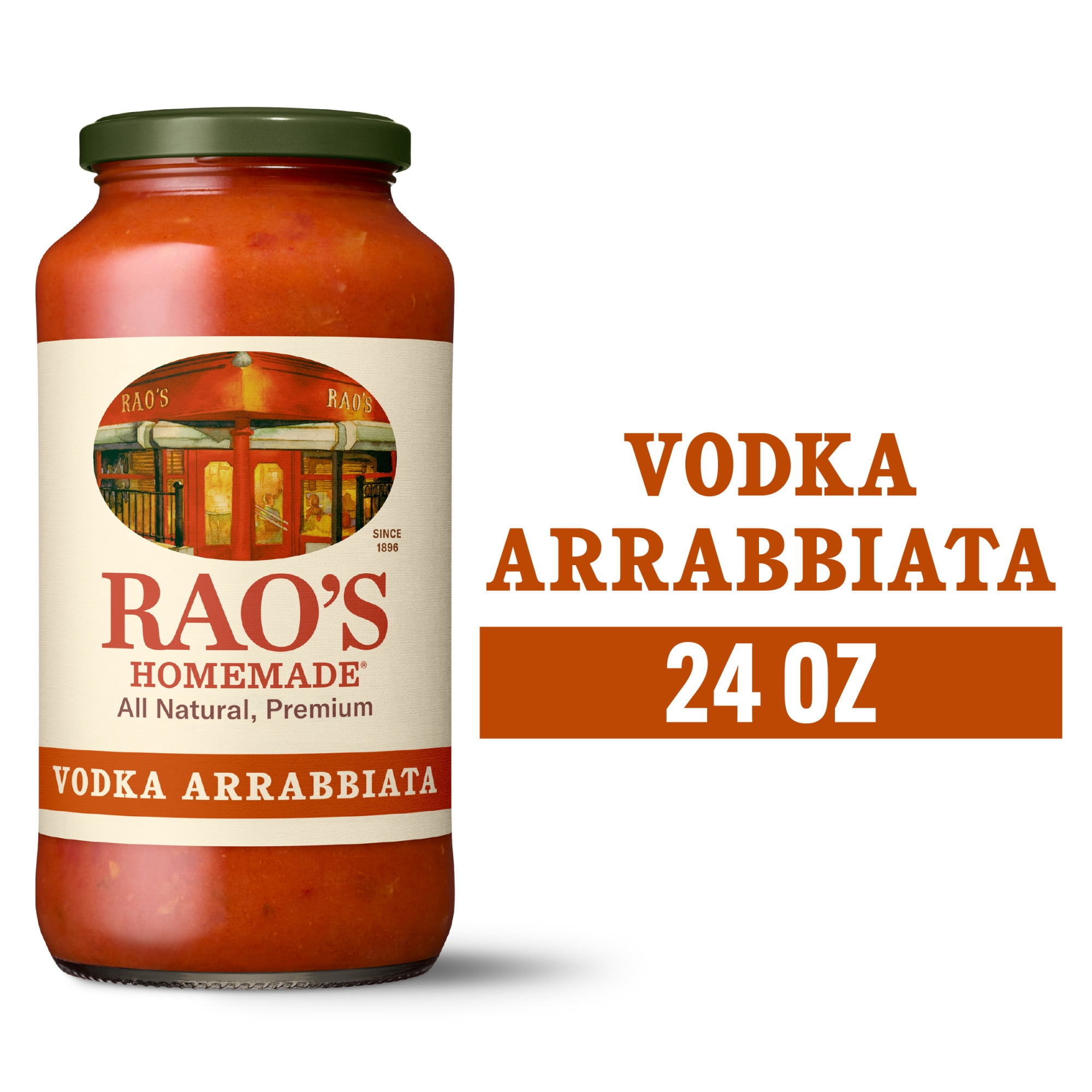 (3 pack) Rao's Homemade Vodka Arrabbiata Sauce Made with Italian Tomatoes, 24 oz